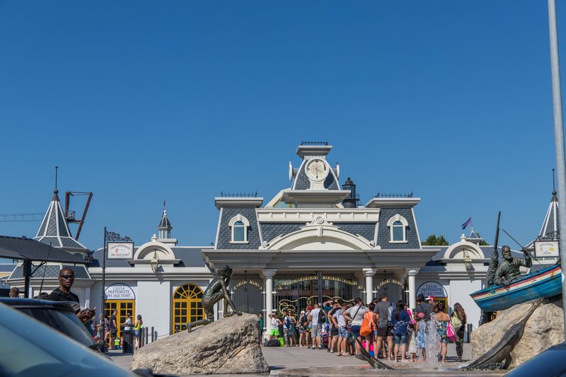Der Eingang von Caribe Bay