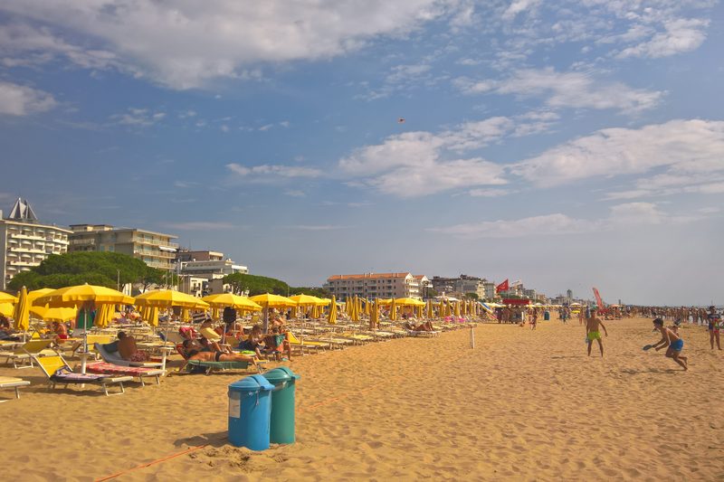 Der Strand am Lido